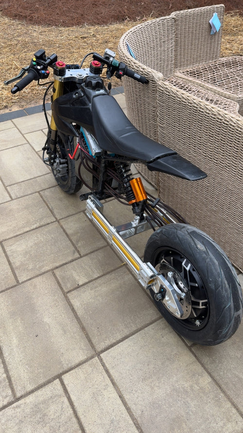 Custom Triple Tube Swingarm for Razor/Tuttio