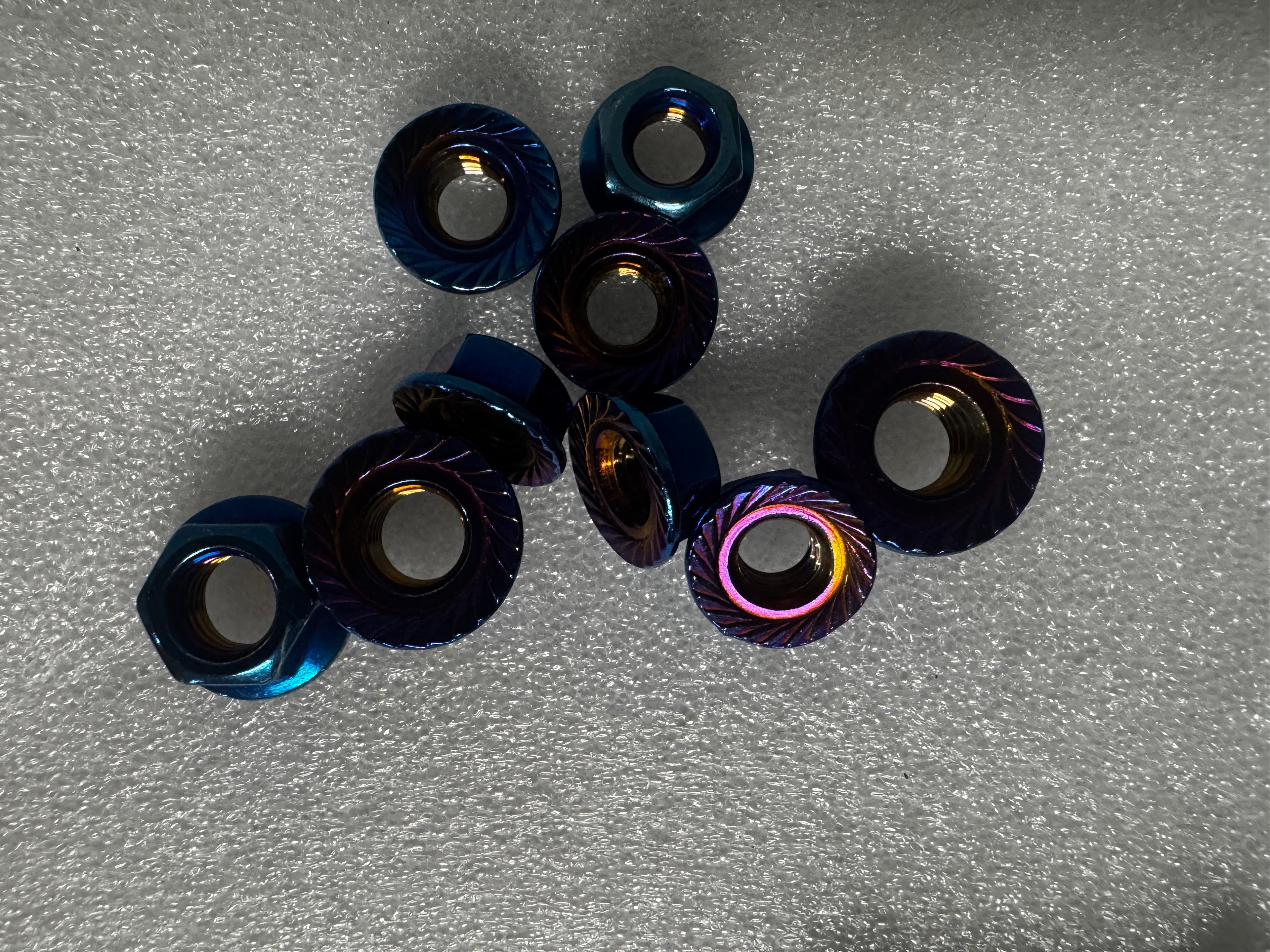 surron light bee/eride pro ss 2.0 full titanium color bolt kit